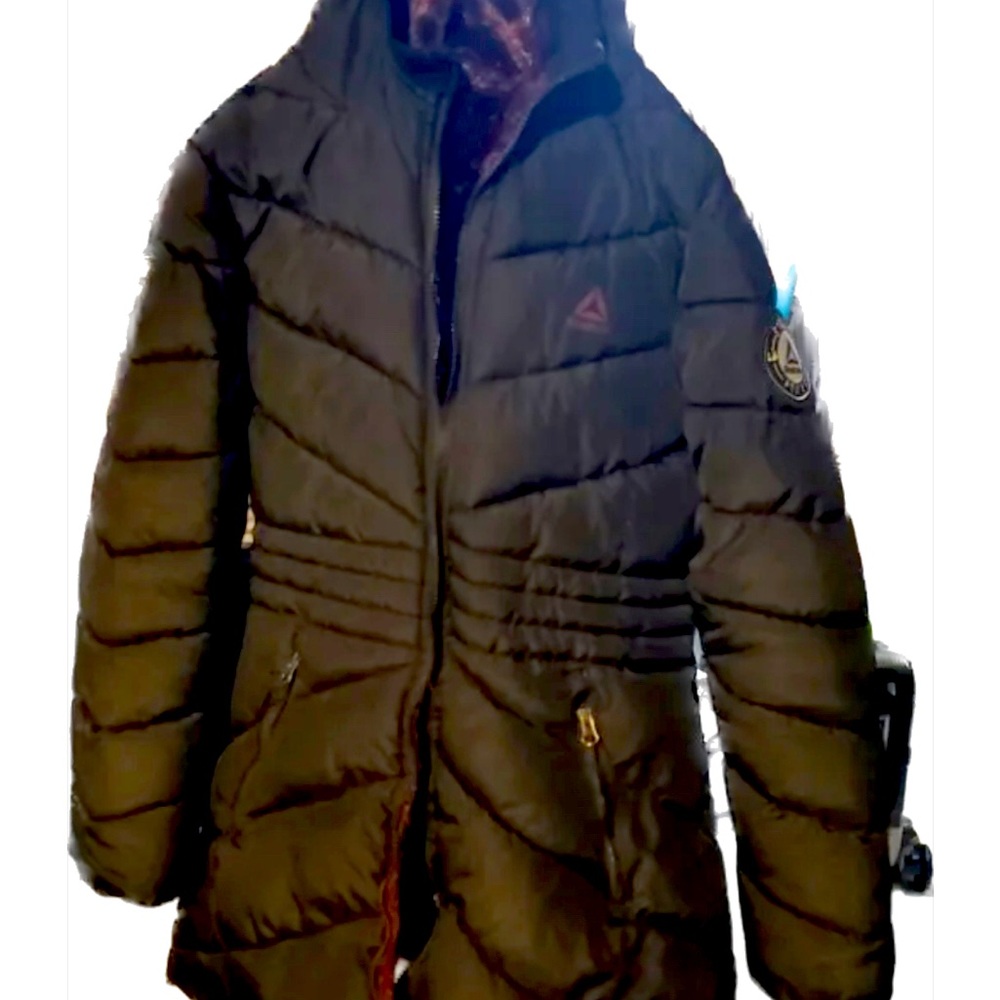 Reebok NewWithoutTags XS reversible parka, puffer coat hooded